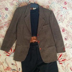 Bottega Del Sarto Oversized Plaid Blazer